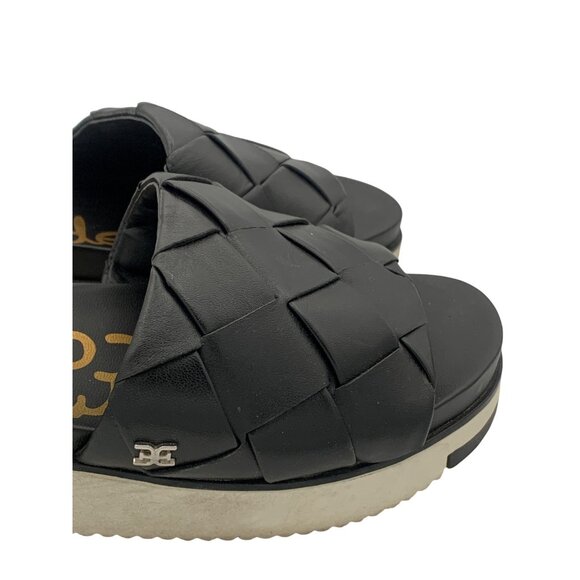 Women’s Sam Edelman Black Texture Sandals Size 7 - Picture 5 of 7